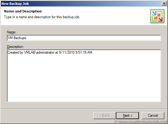 Veeam v5 Virtual Machine Backup